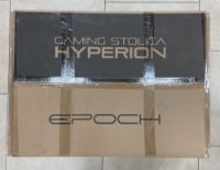 RABLJENI - Gaming stolica EPOCH Hyperion, crna, sa sustavom za hlađenje