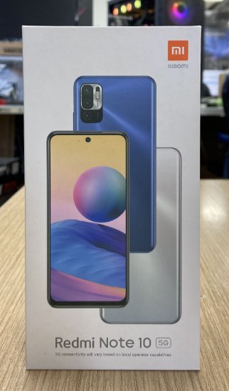 RABLJENI - Mobitel XIAOMI Redmi Note 10 5G, 6.5", 4GB, 128GB, Android 11, zeleni