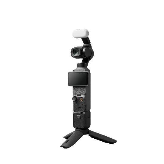 Gimbal stabilizator/kamera DJI Osmo Pocket 4 Creator Combo, 4k 240FPS, 3 axis stabilizator, crni