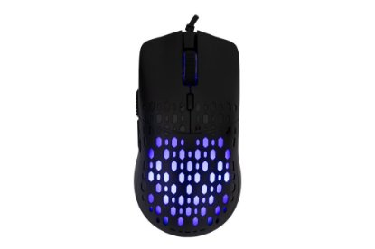 Miš BARACUDA BGM-021 Octopus, RGB, optički, 3600dpi, crni
