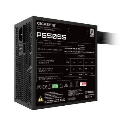 Napajanje 550W, GIGABYTE P550SS, ATX v3.0, 120mm vent, 80+ Silver