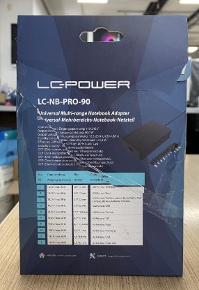 OPEN BOX - Punjač za laptop LC POWER LC-NB-PRO-90, 90W, univerzalni