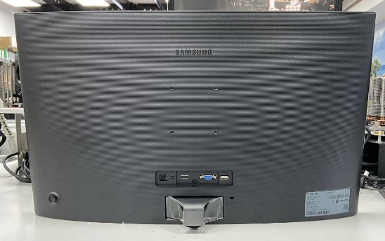 OPEN BOX - Monitor 27" SAMSUNG LS27CG552EUXEN, QHD, VA, 165Hz, 1ms, 330cd/m2, FreeSync, zakrivljeni, crni