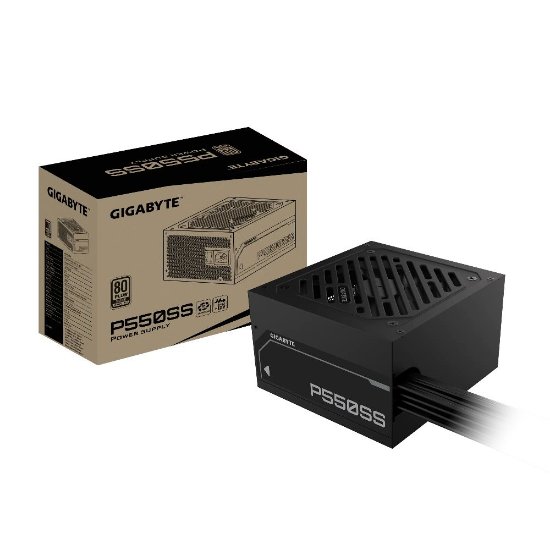Napajanje 550W, GIGABYTE P550SS, ATX v3.0, 120mm vent, 80+ Silver