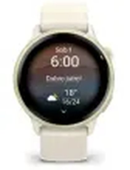Sportski sat Vivoactive 6 Bone/Lunar Gold, zlatni