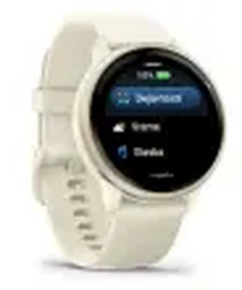 Sportski sat Vivoactive 6 Bone/Lunar Gold, zlatni