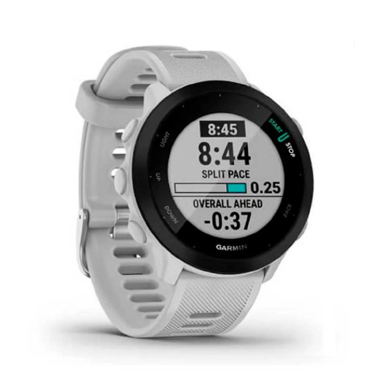 Sportski sat GARMIN Forerunner 55, Whitestone, bijeli