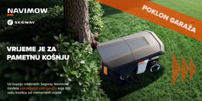 Prikažite detalje za Uz kupnju Segway kosilice primite garažu na dar!