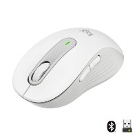Miš LOGITECH M650, bežični, optički, 4000dpi, USB, BT, bijeli