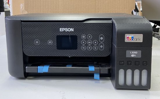 RABLJENI - Multifunkcijski printer EPSON ITS L3260, printer/scanner/copy, Eco Tank, 5760 dpi, USB, WiFi, crni
