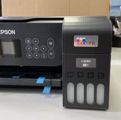 RABLJENI - Multifunkcijski printer EPSON ITS L3260, printer/scanner/copy, Eco Tank, 5760 dpi, USB, WiFi, crni