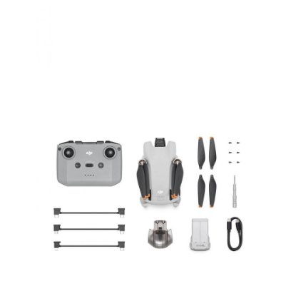 Dron DJI Mini 3, 4K kamera, 3-axis gimbal, vrijeme leta do 38min, daljinski upravljač, bijeli
