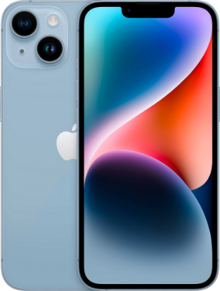 IZLOŽBENI - Mobitel APPLE iPhone 14, 6,1", 6 GB, 128 GB, iOS, plavi