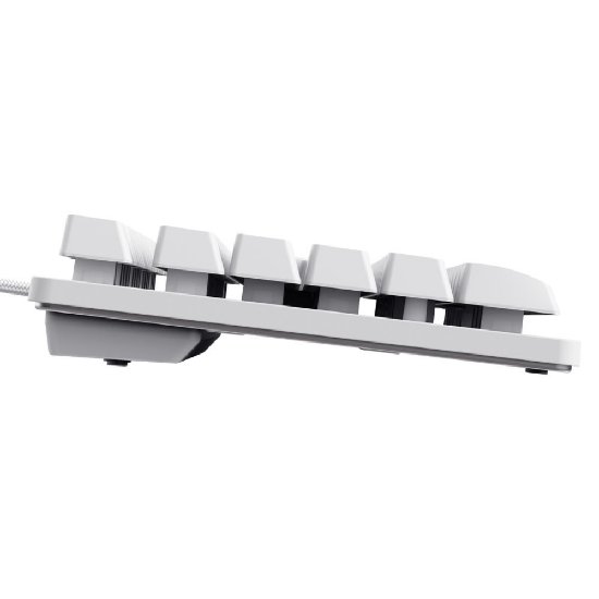 Tipkovnica TRUST GXT 833W Thado TKL Illuminated Keyboard, USB, bijela