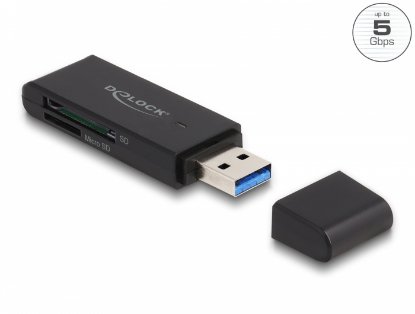 Čitač kartica DELOCK za SD i Micro SD, USB