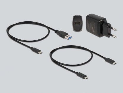 Docking station DELOCK 1 x M.2 NVMe SSD + 1 x M.2 SATA SSD with SD Express (SD 7.1) Card Reader and clone function