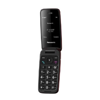 Klasični mobitel PANASONIC KX-TU410EXR, 4G, flip, preklopni, crveni