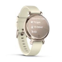 Pametni sat GARMIN Lily 2, silikonski remen, bež-zlatni