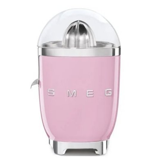 Sokovnik SMEG CJF11PKEU, citruseta, 70 W, roza