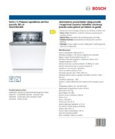 Ugradbena perilica posuđa BOSCH SGV4HAX40E, 60 cm, 13 kompleta, energetski razred D