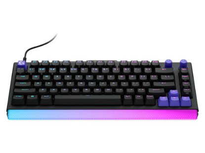 Tipkovnica LOGITECH Gaming G512 X 75, linear switch, RGB, mehanička, US Layout, USB, crna