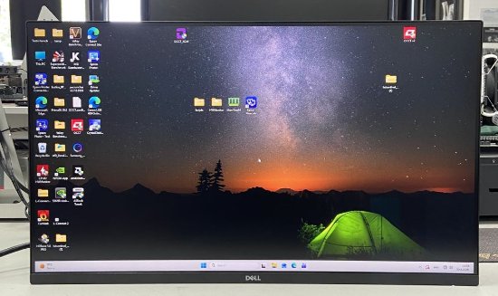 RABLJENI - Monitor 23.8" DELL SE2426HG, FHD, IPS, 240Hz, 1ms, 300cd/m2, FreeSync, crni
