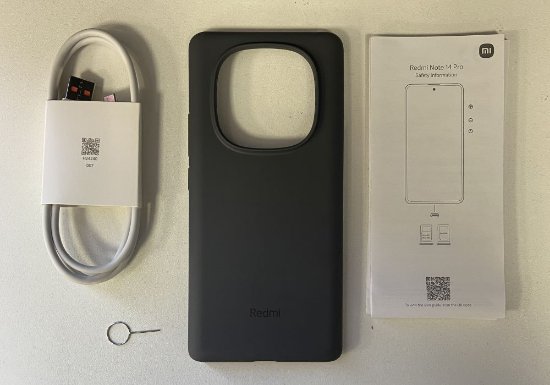 RABLJENI - Mobitel XIAOMI Redmi Note 14 Pro, 6,67", 8GB, 256GB, Android 14, crni