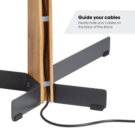 Nosač za TV VOGEL'S TVS3695, 40"-77", podni, do 50kg, crni