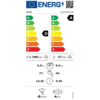 Perilica/sušilica rublja XIAOMI Mijia QMP4603EU, 1400 o/min, 9kg, energetski razred D/A, bijela