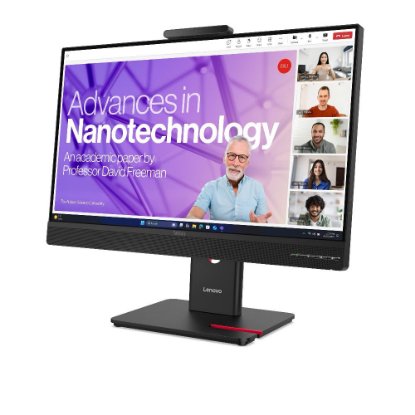 Monitor 23,8" LENOVO ThinkVision T24-4V, 64B6MAT1EU, FHD, IPS, 250 cd/m2, 4ms, 120Hz, DisplayPort, HDMI VGA USB-C, pivot, zvučnici, crni