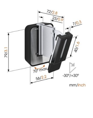 Nosač za zvučnik VOGEL'S SOUND3200B, crni