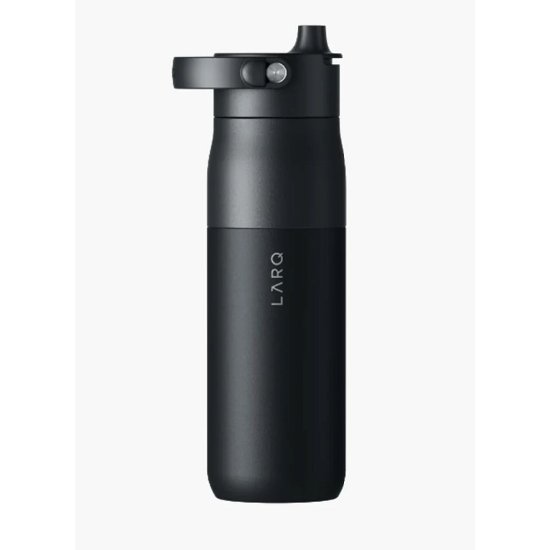 Boca za vodu LARQ Movement PureVis 2, antibakterijska, UV, 0.68l, crna