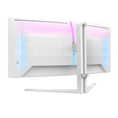 Gaming monitor 34" PHILIPS 34M2C5501A, UWQHD, VA, 180Hz, 1ms, 300cd/m2, FreeSync, zakrivljeni, zvučnici, bijeli
