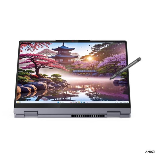 IZLOŽBENI - Laptop LENOVO IdeaPad 5 2in1 83KT0015SC / Ryzen AI 7 350, 24GB, 1TB SSD, AMD Radeon Graphics, 14" WUXGA OLED Touch, Windows 11, sivi