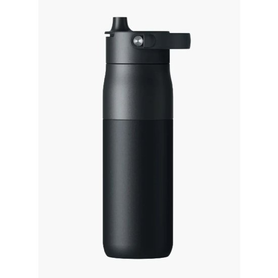 Boca za vodu LARQ Movement PureVis 2, antibakterijska, UV, 0.68l, crna