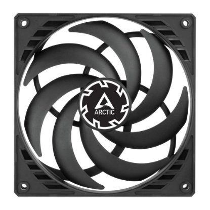 Ventilator ARCTIC P14 Slim PWM PST, 140mm, 1800 okr/min, crni