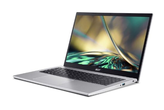 Laptop ACER Aspire 3 NX.K6SEX.01P / Core i7 1255U, 16GB, 512GB SSD, Intel HD Graphics, 15.6" FHD IPS, bez OS, srebrni