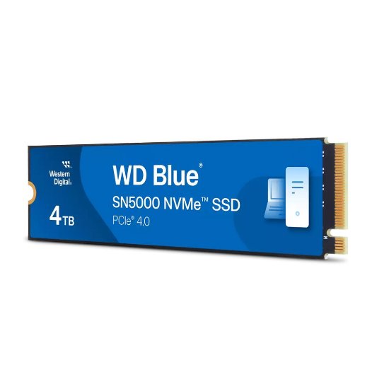 SSD 4TB WESTERN DIGITAL Blue SN5000, WDS400T4B0E, M,2 2280 NVMe 1,4 5500/5000 MB/s
