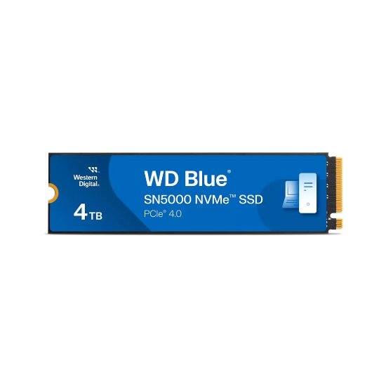 SSD 4TB WESTERN DIGITAL Blue SN5000, WDS400T4B0E, M,2 2280 NVMe 1,4 5500/5000 MB/s