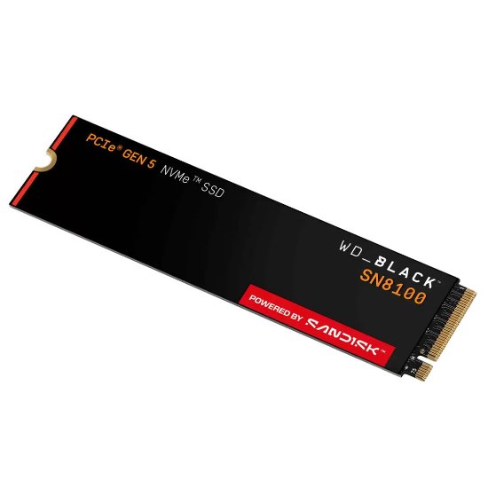 SSD 8TB WESTERN DIGITAL Black SN8100, WDS800T1X0M, M,2 NVMe, 14900/13200 MB/s
