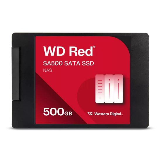 SSD 4TB WESTERN DIGITAL Red SA500, WDS400T2R0A, SATA 6 2,5", 560/520 MB/s