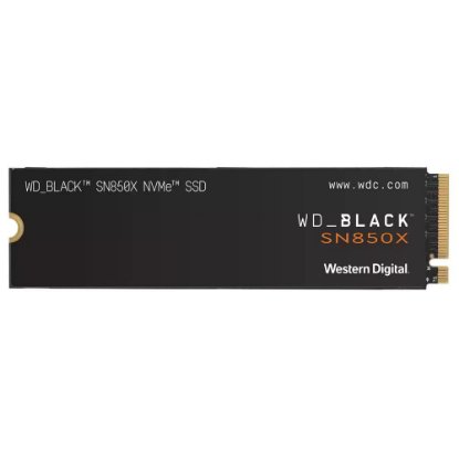 SSD 2TB WESTERN DIGITAL Black SN850X, WDS200T2X0E, M.2 NVMe, 7300/6300 MB/s