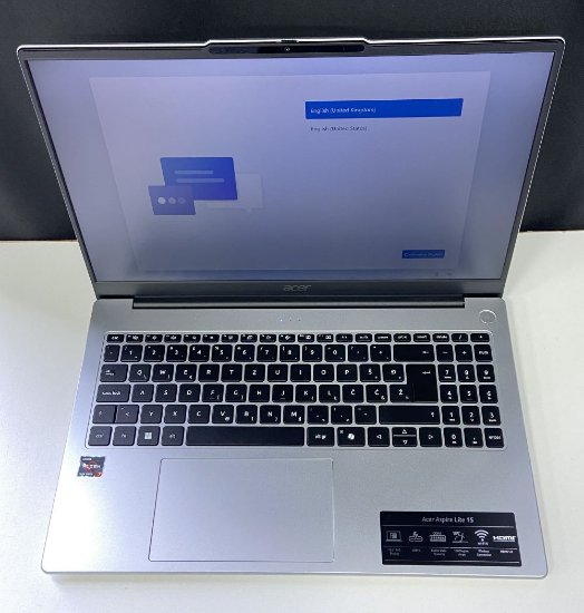 RABLJENI - Laptop ACER Aspire Lite 15 NX.DMVEX.001 / Ryzen 7 5825U, 32GB, 1TB SSD, AMD Radeon Graphics, 15.6" FHD IPS, Windows 11, srebrni