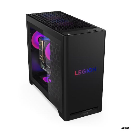 Računalo LENOVO T5 90YJ009UXT / Ryzen 7 9800X3D, 32GB, 1TB SDD, nVidia GeForce RTX 5070, WiFi, FreeDOS, crno