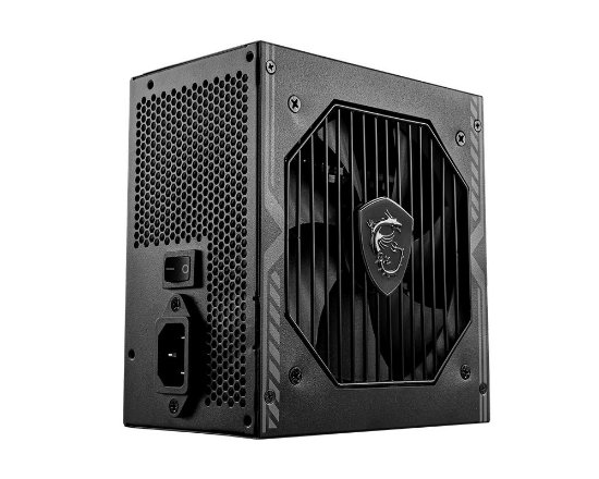Napajanje 650W, MSI MAG A650BN, ATX, 120mm vent, 80+ Bronze
