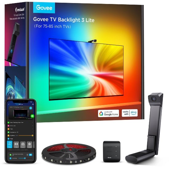 LED traka GOVEE Envisual TV Backlight 3 Lite, za TV od 75-85 Incha