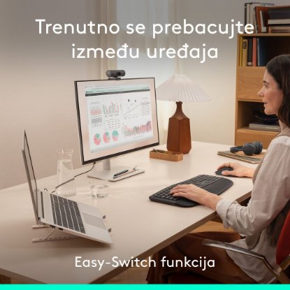 Tipkovnica + miš LOGITECH Signature Comfort Plus MK880, crni