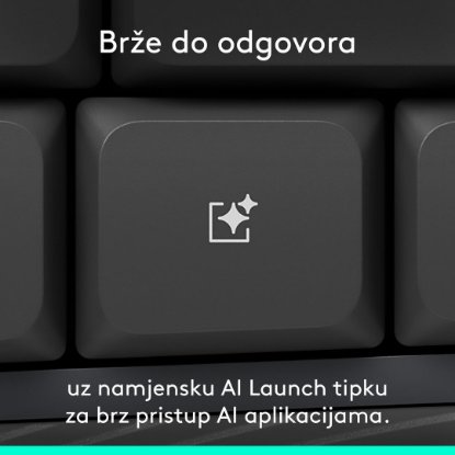 Tipkovnica + miš LOGITECH Signature Comfort Plus MK880, crni