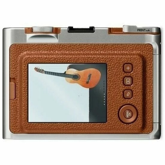 Fotoaparat FUJI FILM Instax mini EVO, analogni, automatski flash, smeđi