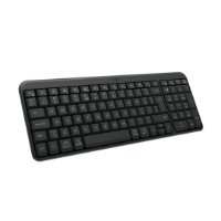Tipkovnica LOGITECH K250 Compact Bluetooth Combo, bežična, crna